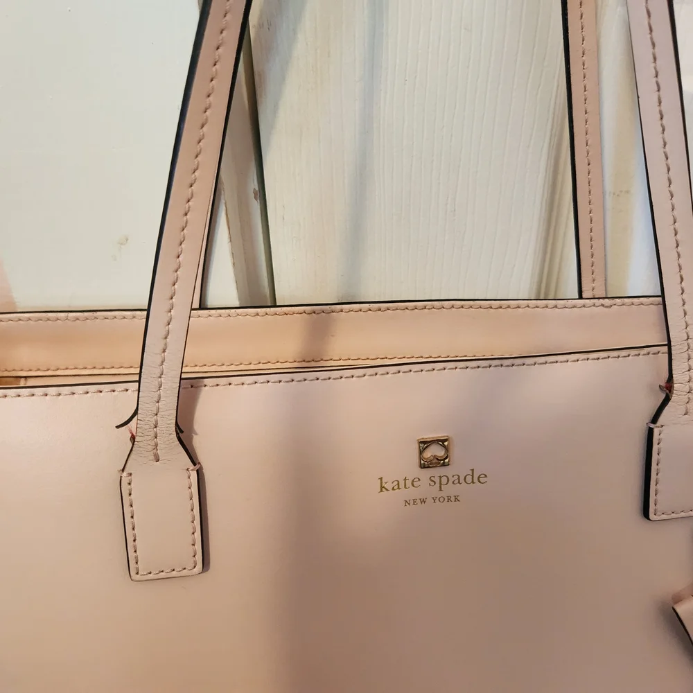 Kate Spade Pink Structured Tote Bag - Picture 5 of 7
